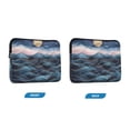 thumbnail image 7 of FORMRS 15-15.6 inch Laptop Sleeve Case Soft Carrying Quilted Computer Bag Cover, Ocean Waves, 7 of 7