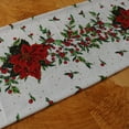 thumbnail image 3 of Large Christmas Themed with Shiny Gold Accents Decorative Table Runner, 3 of 11