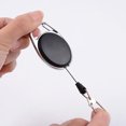 thumbnail image 6 of UDIYO Durable Nylon Rope Anti Lost Key Ring Recoil Retractable Clip Outdoor Keychain, 6 of 6