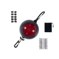 thumbnail image 2 of Cuerda de tendedero de viaje portátil Sunnimix Línea de ropa de camping ajustable 8m con Bolsa Rojo, 2 of 7