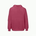 thumbnail image 4 of Godom Toddler Boys Girls Cute Sweatshirt with Eye Built Color Solid Zip Long Sleeve Hoodies Top Kids Jackets, 4 of 4