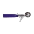 thumbnail image 3 of Cuchara portátil para helado con mango de plástico, para cocina casera y restaurante, color morado S, 3 of 14