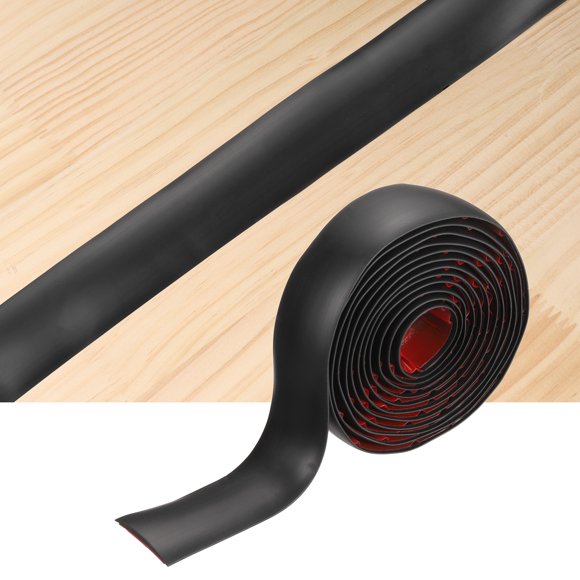 Floor Transition Strips, 9.84 ftx1.57" Edging Trim, Black