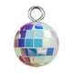 thumbnail image 1 of Decoraciones para San Valentín: Bola de discoteca grande y colorida, reflectante y colgante, ideal para fiestas, festivales, bodas, Navidad, San Valentín y graduaciones. Bola de plástico con parches., 1 of 5