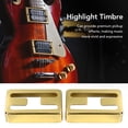 thumbnail image 2 of <p>Double Coil Pickup Cover Electric Guitar Pickup Cover Guitar Pickup Shell 2 Pcs Guitar Pickup Cover H Hole Brass High Hardness Electric Guitar Double Coil Pickup Shell</p>, 2 of 7