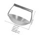 thumbnail image 2 of AURARMLET Cucharón Integrado De Acero Inoxidable Para Tofu Con De Mango Ergonómico Color Plata, 2 of 8