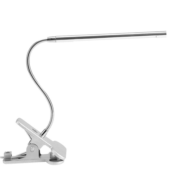 Clamp LED Desk Lamp, USB Rechargeable Touch Sensor LED Desk Table Lamp Clip-on Desk Lamp, Plastic + Aluminum Living Room For Office Tables Computer Desks Office