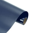 thumbnail image 1 of Rollo de Vinilo de Transferencia de Calor Uxcell, 12" x 3.3ft HTV para Camisetas, Máquina de Corte, Fácil de Cortar y Desprender (Azul Marino), 1 of 7