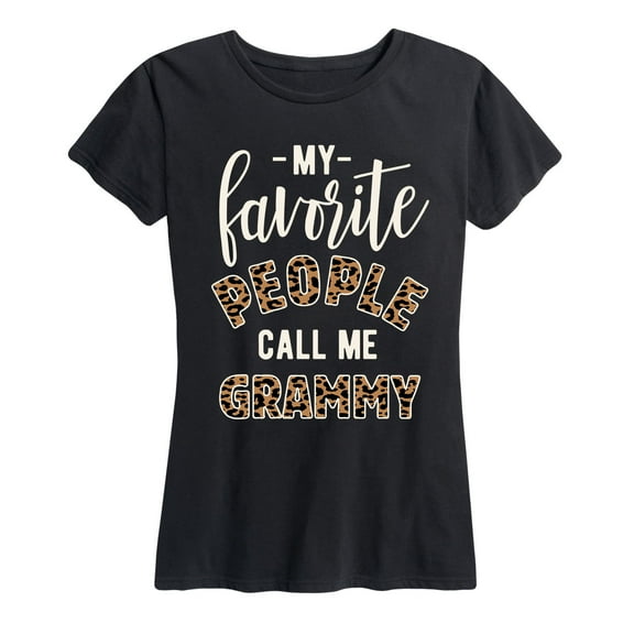 Instant Message - Favorite People Grammy - Women's and Women's Plus SIze Short Sleeve T-Shirt