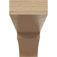 thumbnail image 2 of 2"W x 12"D x 4"H Thin Monterey Rough Cedar Woodgrain TimberThane Corbel, Primed Tan, 2 of 6