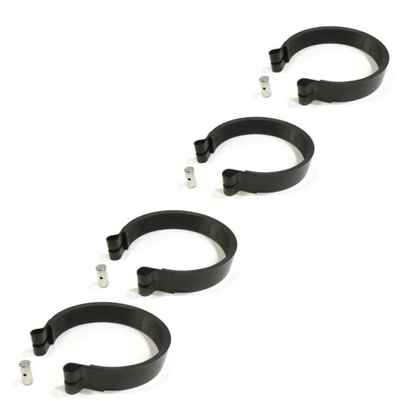 The ROP Shop (Pack of 4) 4" Brake Bands for Prime Line & Napa 7-06049 & Edgewater 49305