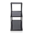 thumbnail image 2 of Furniture of America Murcatur Metal 3-Shelf Bookcase, Sand Black, 2 of 5