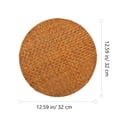 thumbnail image 2 of GOOHOCHY 1 unid uso del hogar tejido artesanía placemat mesa decorativa mesa mesa de comedor estera, 2 of 7