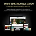 thumbnail image 3 of V300 Live Sound Card Multifunctional Rechargeable BT Sound Card for Singing/Live Broadcasting/ Recording Voice and Music Compatible with Computer and Smart Phone, 3 of 7