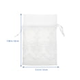 thumbnail image 3 of Miangastore 6Pack Lace Bag Pouch for Celebrations in White Color, 3 of 8