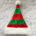 thumbnail image 2 of Gorro de Papá Noel para Adultos Gorro de Navidad 1 Paquete Rojo y Verde Navidad Papá Noel Año Nuevo Sombreros de Fiesta Sombrero Sombrero de Vacaciones, 2 of 4