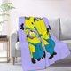 thumbnail image 2 of Manta polar de Minions, súper suave y acogedora, manta de franela ligera y cómoda, manta de felpa cálida para sofá, cama, 50 x 70 pulgadas, 2 of 8
