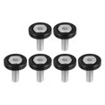 thumbnail image 1 of Unique Bargains 6 Pcs Finishing Countersunk Fender Bumper Washers Engine Bay Fastener Kit for Motorcycle Black, 1 of 7