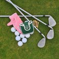 thumbnail image 1 of OULII Durable Green PU Golf Club Cover for Portable Putter Club and Easy Use, 1 of 8