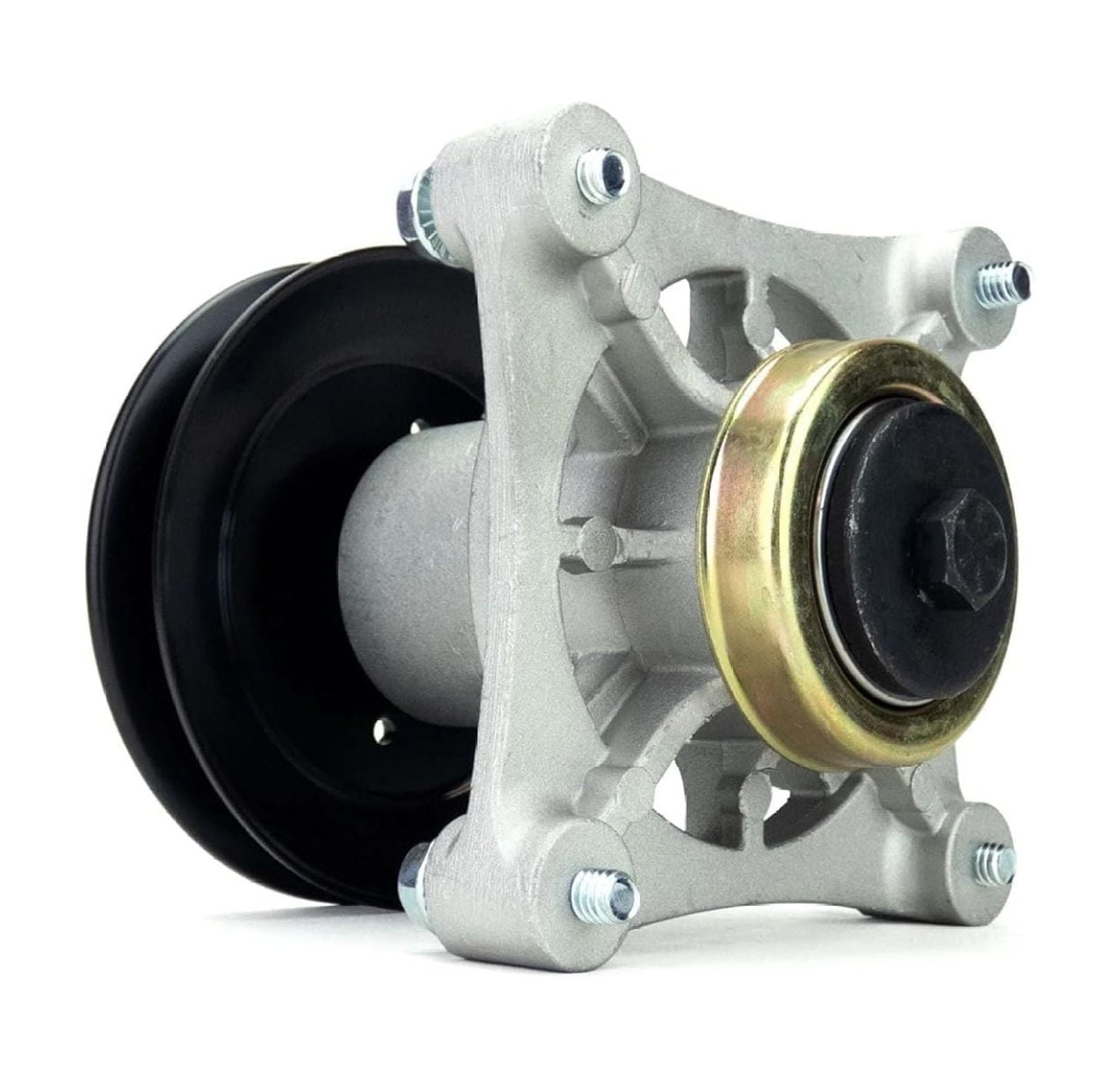 Hustler Spindle Assembly & Pulley 931741 604214 Replacement - 34-52 Inch Decks - Zero Turn Mower Parts