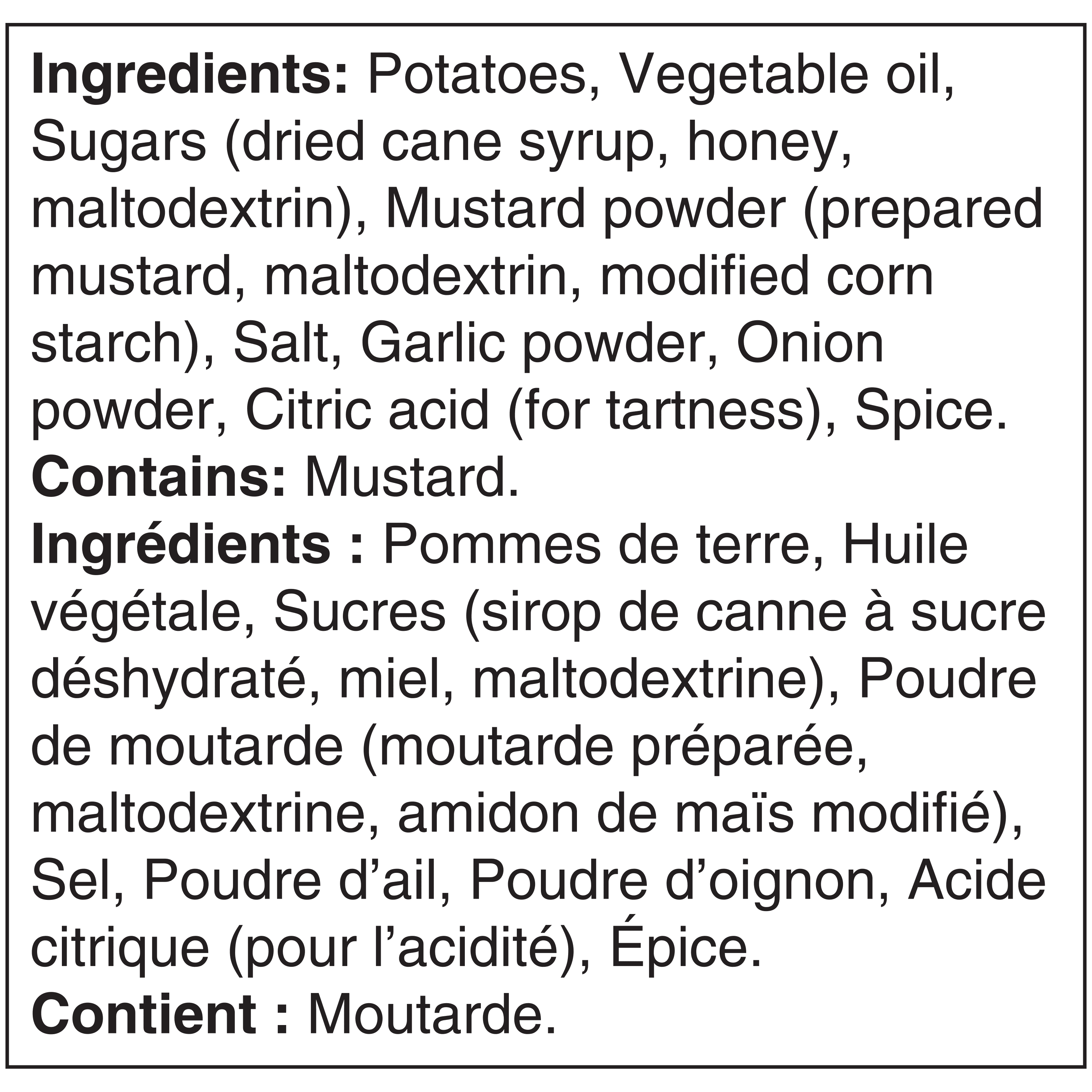 Kettle Honey Mustard Chips