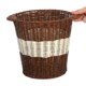 thumbnail image 5 of Milisten Papelera Tejida Con De Rattan Para Oficina Con Ventilación Y Capacidad Amplia, 5 of 6