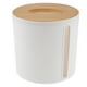 thumbnail image 1 of Dispensador de papel higiénico con tapa y soporte para rollo de papel., 1 of 7
