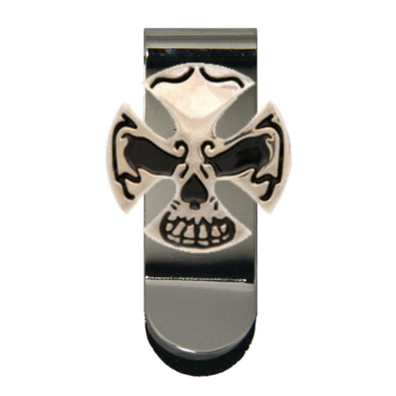 Skull and Crossbones Money Clip