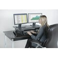 thumbnail image 4 of Kantek Desktop Riser Workstation Sit To Stand Black, Black, 4 of 6
