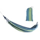 thumbnail image 3 of Hamaca doble portátil para acampar, ligera, para exteriores, para jardín y viajes, con rayas azules, 3 of 8