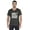 Dark Gray, variant on Letter Printed Don™t Make Me Use My Dad Voice Mens Tshirt For Daddy's Jersey Shirt