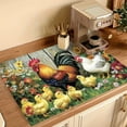 thumbnail image 6 of Durable Gas Stove Protector with a Country Rooster Design - Resistant to Heat And Scratches, Stylish And Easy to Clean, Suitable for Any Kitchen., 6 of 8
