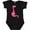 AB-Black, variant on Inktastic Cute Pink Dinosaur Girls Baby Bodysuit