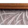 thumbnail image 5 of Unique Loom Outdoor Botanical Collection Carved Transitional Indoor and Outdoor Flatweave Brown Area Rug (3' 10 x 6' 0), 5 of 5