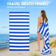 thumbnail image 2 of Toallas de playa de microfibra,Toalla de playa sin arena,Toallas de playa extra grandes para adultos, 2 of 6