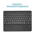 thumbnail image 3 of Clavier Bluetooth Rétroéclairé Coloré de 10 Pouces, Clavier Sans Fil à Commande Tactile, Clavier pour Blanc, 3 of 8