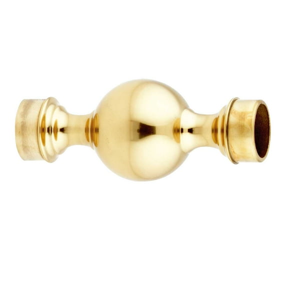 Brass Ball Joint Fiting 1.5" Bar Rail Connector | Renovator's Supply