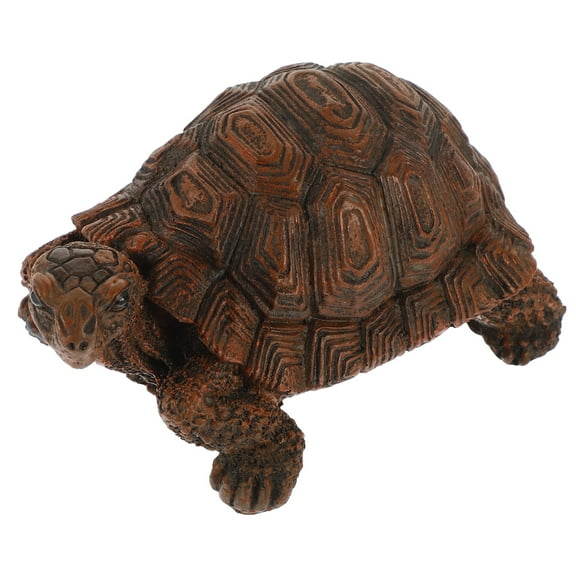 GOOHOCHY  Garden Accessories Reptile Decor Turtle Statue Ornament