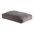 thumbnail image 3 of Happy Hounds Buster Sherpa Rectangle Pillow Style Dog Bed, Gray, Large (48 x 36 in.), 3 of 7