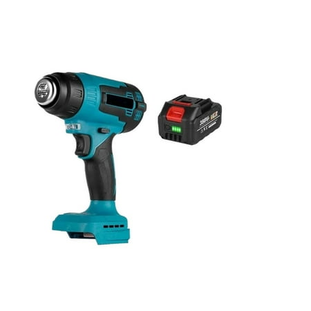 

2000W 18V Cordless Hand-held 3-nozzle Heat Gun Power Tool
