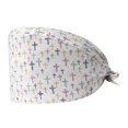 thumbnail image 2 of Gorro exfoliante, gorro de enfermería, gorros de enfermera impresos, regalo del Día de las enfermeras para adultos, salón de belleza, , aseo de estilo B, 2 of 9