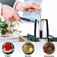 thumbnail image 3 of Stainless Steel Butter and Coffee Warmer,Turkish Coffee Pot,Mini Butter Melting Pot and Milk Pot with, 3 of 6
