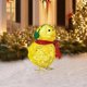 thumbnail image 1 of Decoración de invierno, LED amarillo polluelo con bufanda, orejeras, farol, decoración navideña de pollo para navideñas, patio - rojo  rojo Yotijar Pollo Iluminado, 1 of 10