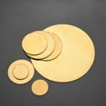 thumbnail image 5 of Brass Disc Sheet Circle Plate, 2Mm Thickness Circular Round Copper Alloy Solid Brass Discs for Arts Crafts Building Decoration Models, 5 of 5