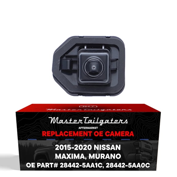 Master Tailgaters Replacement Nissan Murano (2015-2020), Maxima (2016-2020) w/o AVM Backup Camera OE Part # 28442-5AA0C, 28442-5AA1C