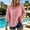 A1 Pink, variant on Linen Shirts for Women Boho Tops for Women 3/4 Sleeve Blouses for Women Retro Flowy Fit and Flare Blouses Jacquard Boho Blouse Womens Peasant Tops Business Casual Tops For Women Blue L