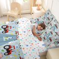 thumbnail image 5 of Catabedysis Farm Animals ABC Print A 7-Piece Twin Bedding,Personalized Monogrammed Gifts Bedding Comforter Set,Colorful Stars Reversible For Boys, 5 of 7