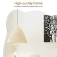 thumbnail image 3 of BarberPub 35"(L) x 30"(W) x 3"(H) Wall Mount Stylist Mirror with Wooden Frame, Versatile Beauty Mirror, 3 of 8