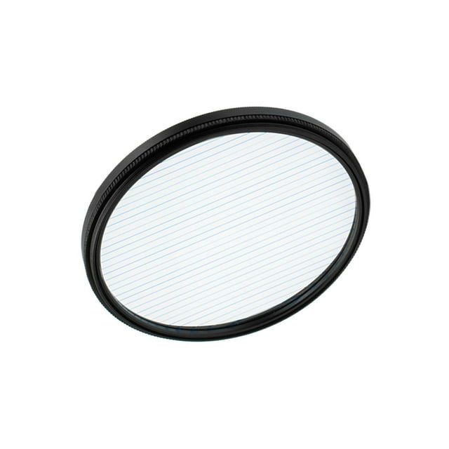 Blue Streak Filter Optical Glass Anamorphic Blue Streak for DSLR Cinematice Video Camera 58mm
