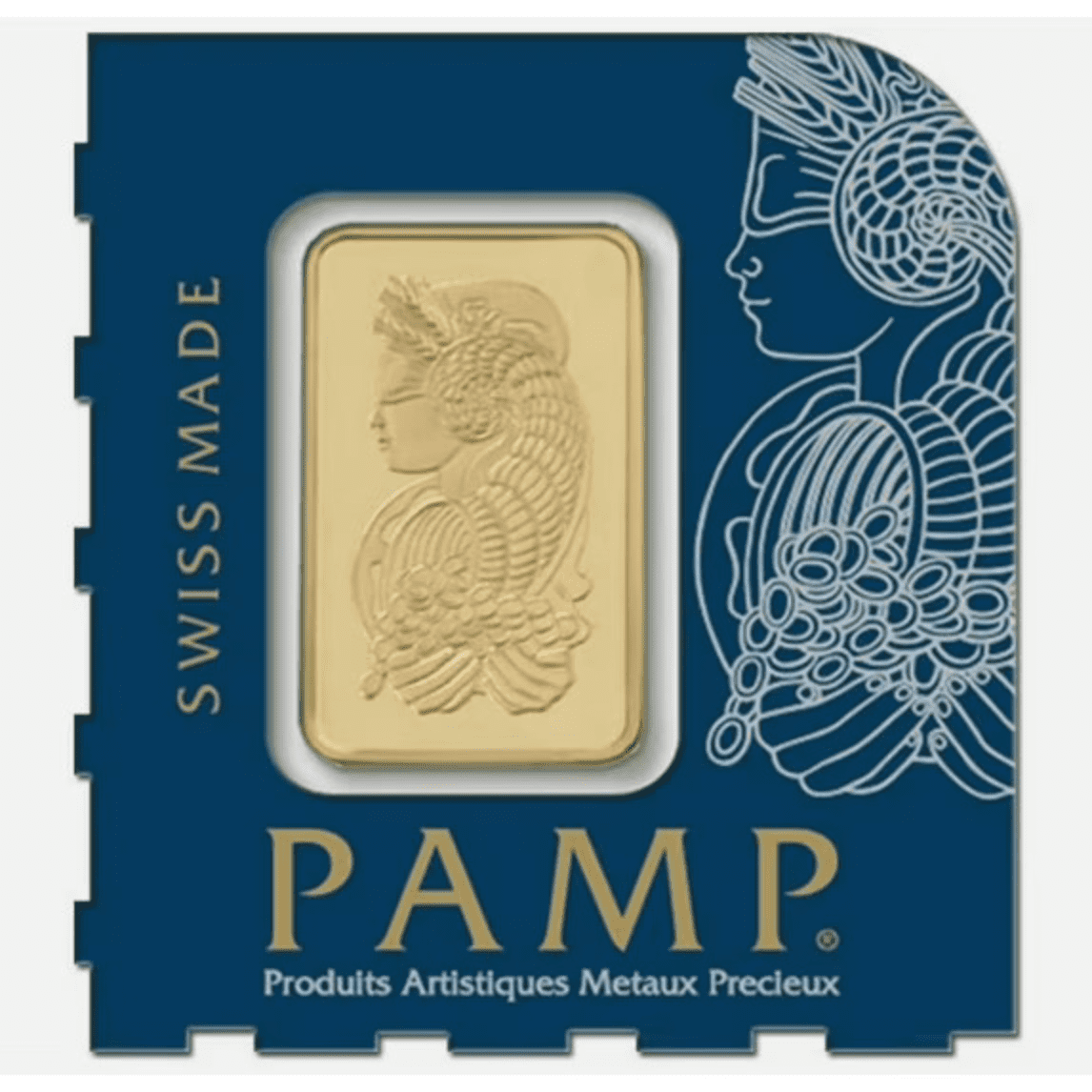 Pamp Suisse Lady Fortuna 1 Gram Gold Bar (25x1 Breakable) - Veriscan Assay